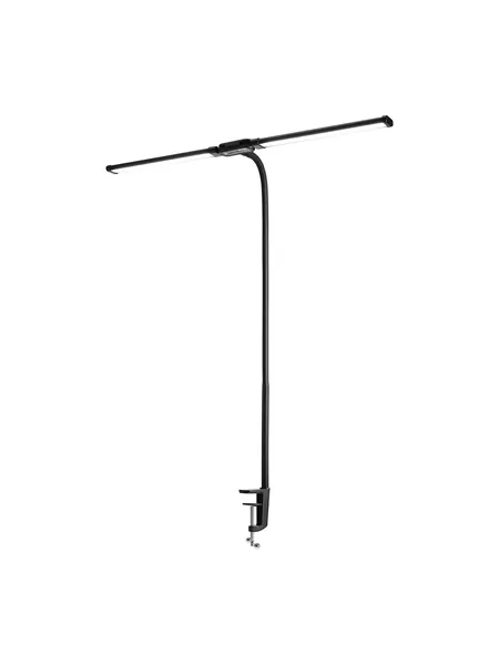 Double-Head LED Desk Lamp with Clamp and 360-Degree Gooseneck, photo 1