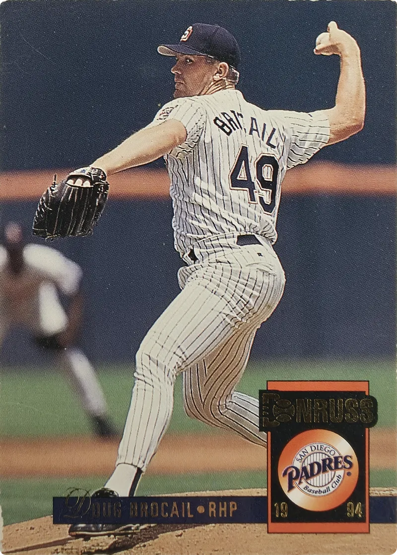 1994 Donruss Doug Brocail #615 San Diego Padres, front