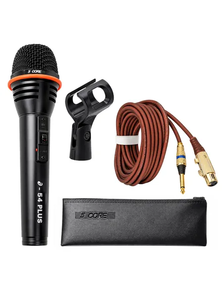 Dynamic Handheld Microphone, Wired XLR, Metal Body, photo 1