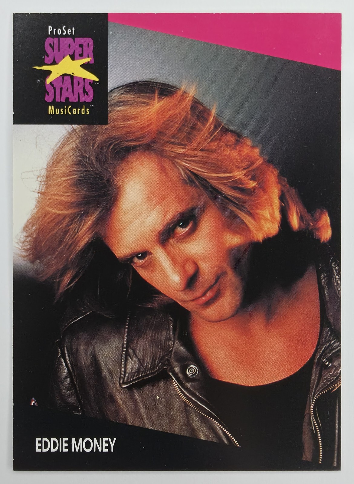 1991 Pro Set SuperStars MusiCards Eddie Money #209 front