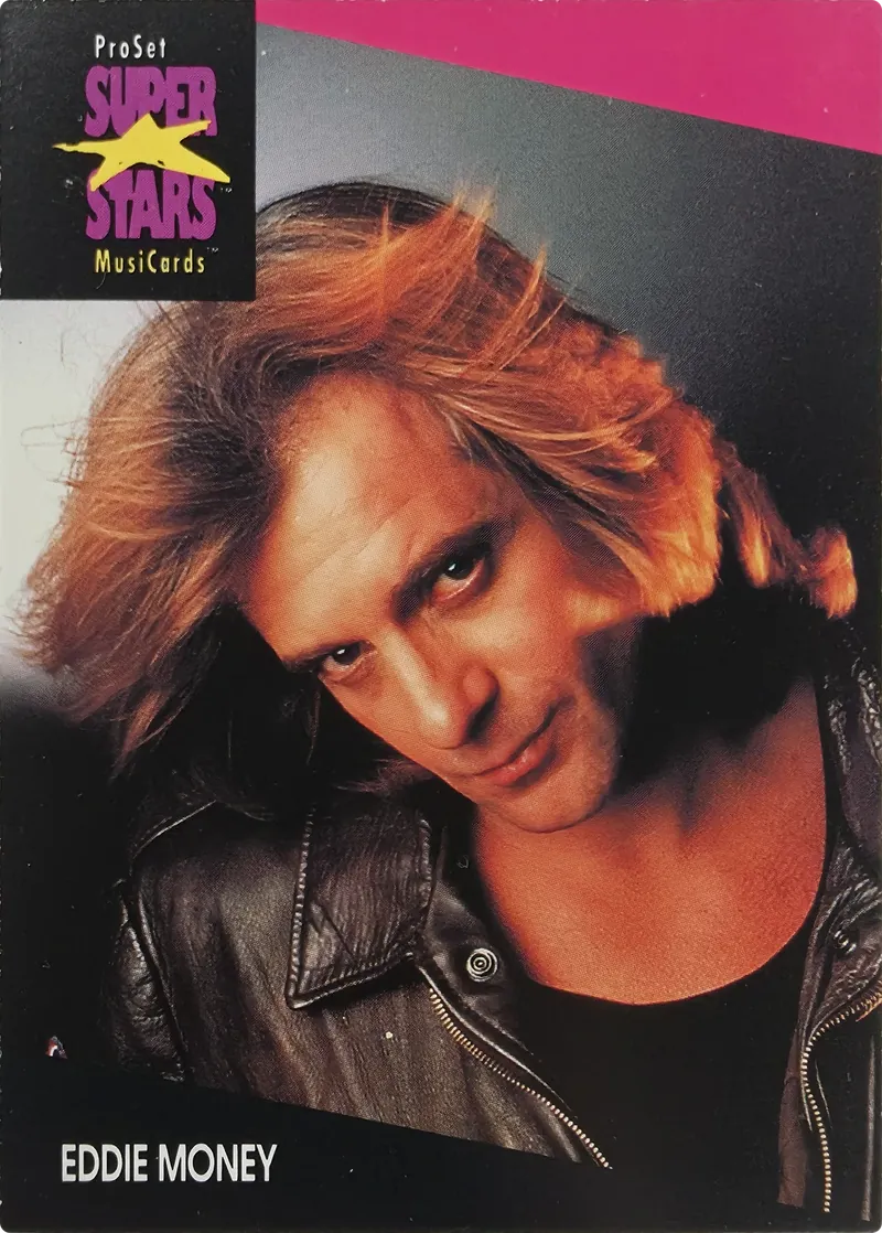 1991 Pro Set SuperStars MusiCards Eddie Money #209 front
