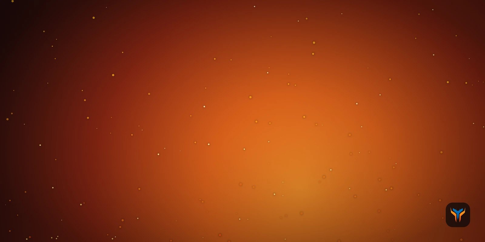 Elemental Forge desk mat, 16 x 32 in, flat design preview