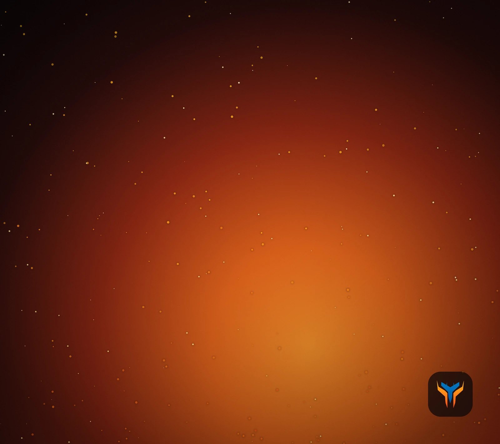 Elemental Forge desk mat, 18 x 16 in, flat design preview