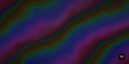 Elemental Holo desk mat, 16 x 32 in, flat design preview