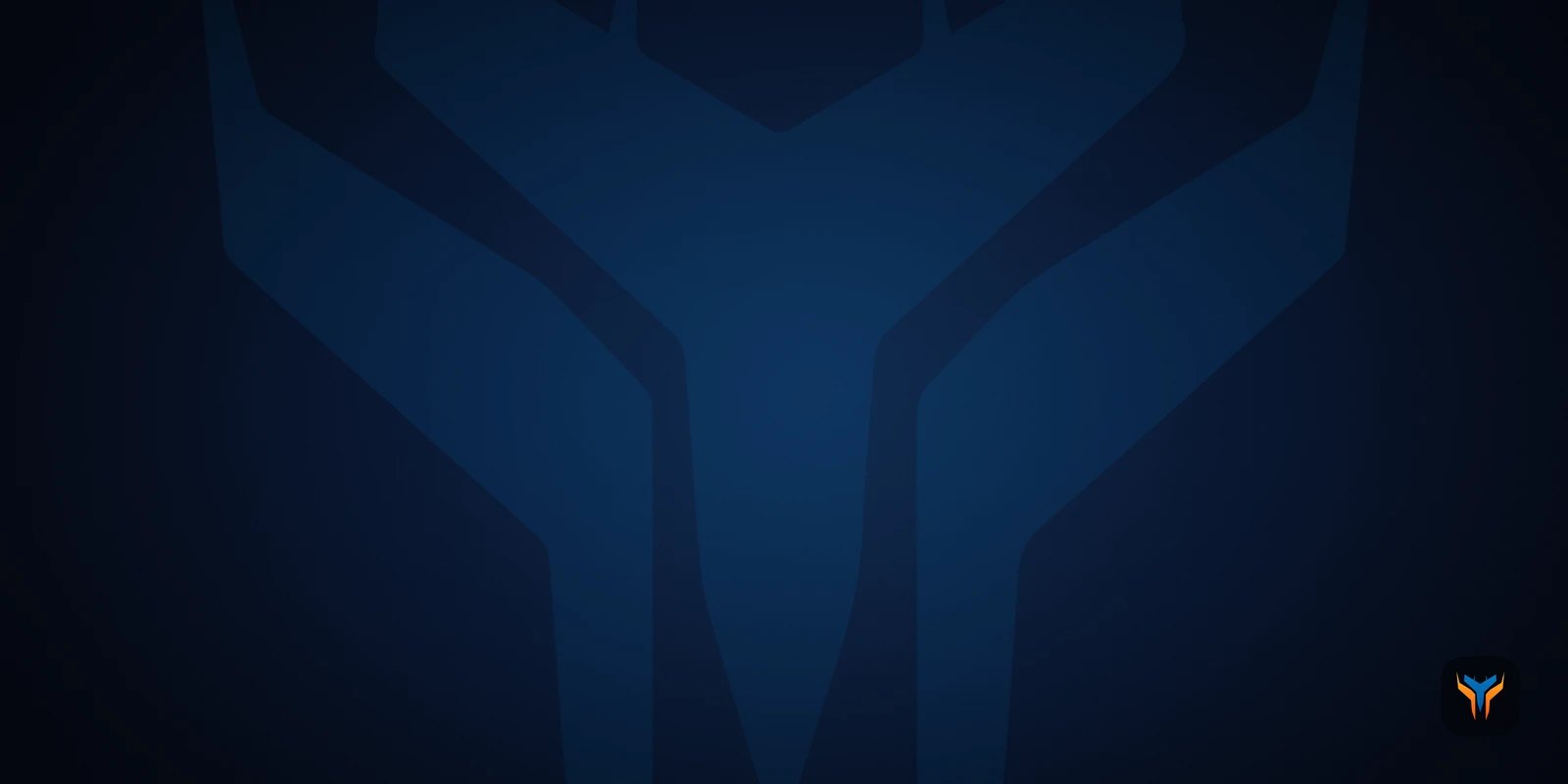 Elemental Wing desk mat, 16 x 32 in, flat design preview