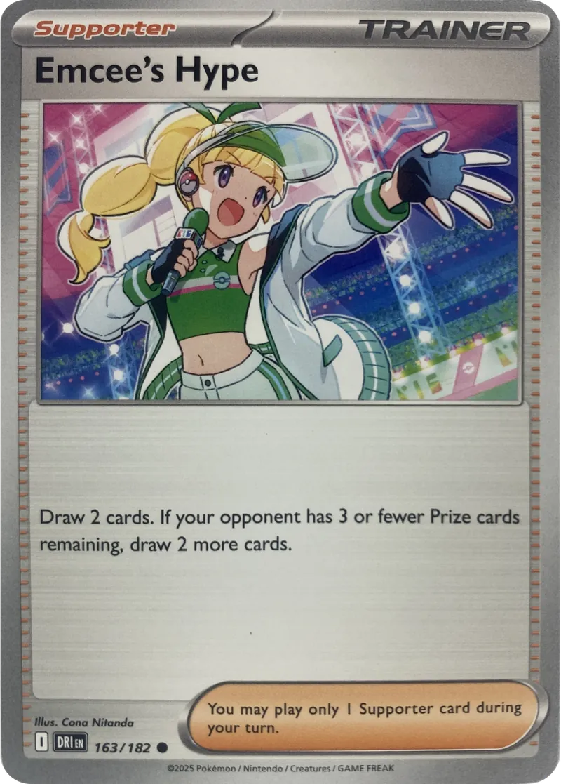 Emcee's Hype #163/182, front