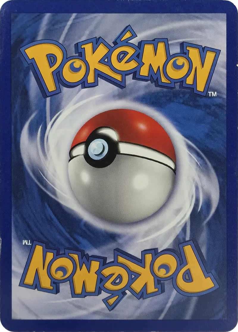 1999 Pokemon Fossil Energy Search #59/62 Unlimited, back