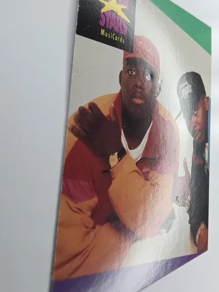 1991 Pro Set SuperStars MusiCards EPMD #118 photo 3