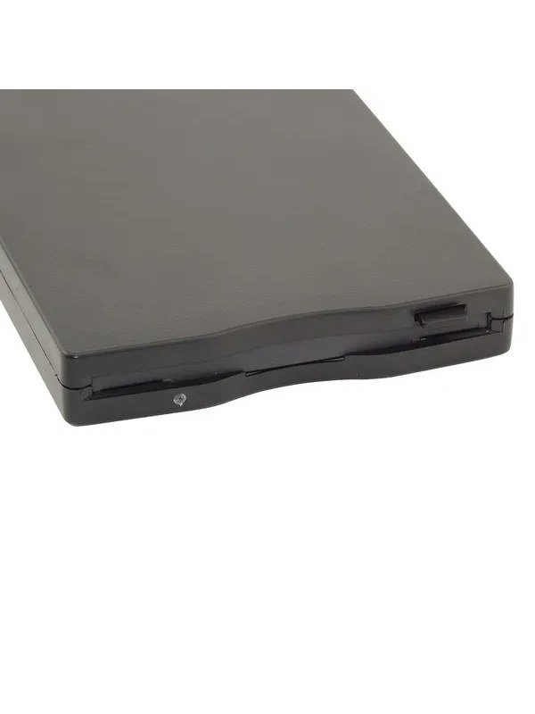 Black external USB 3.5 inch floppy disk drive, photo 2