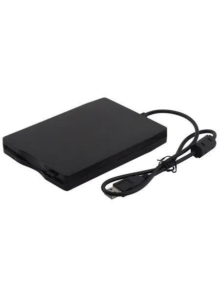 Black external USB 3.5 inch floppy disk drive, photo 5