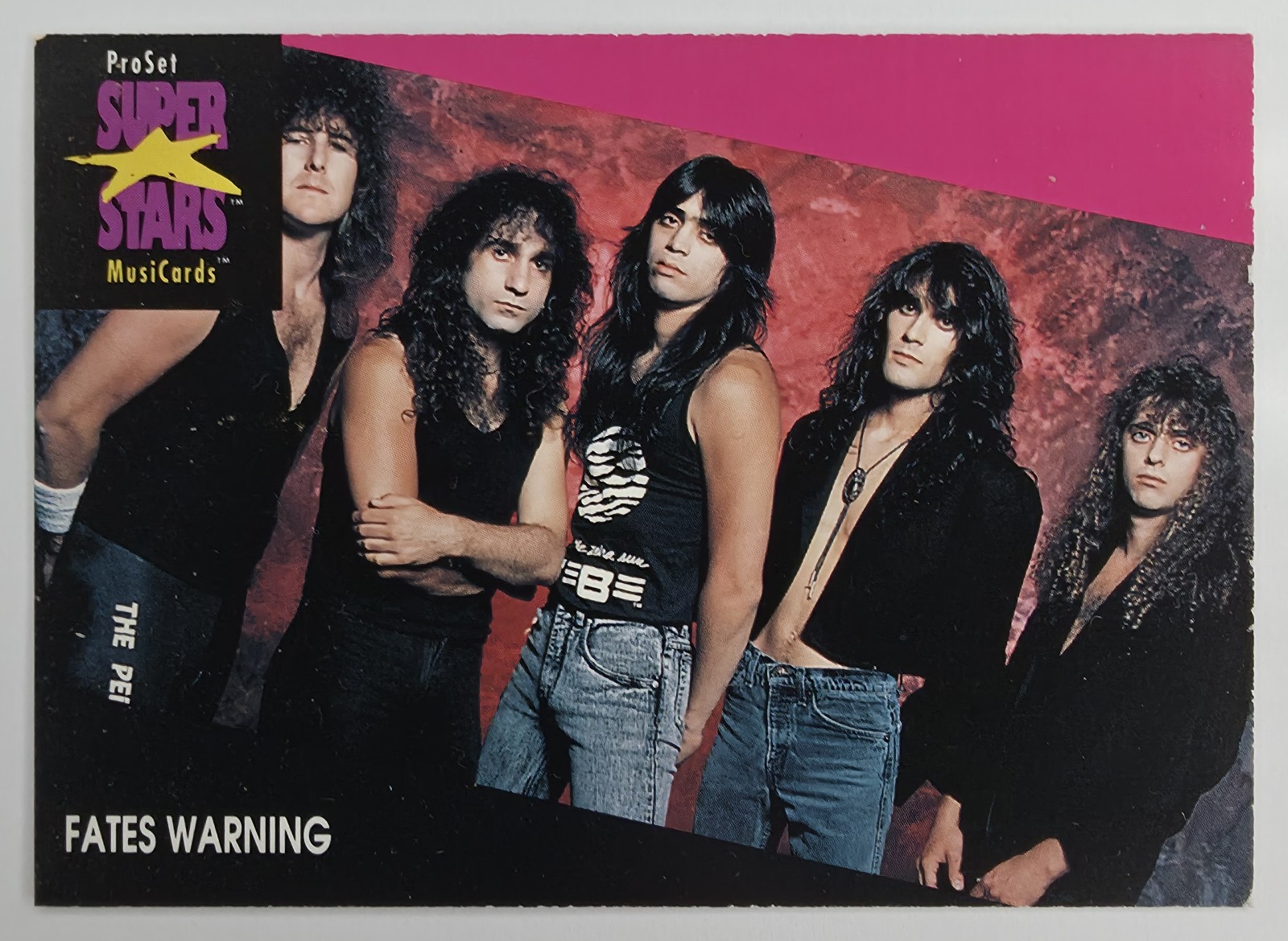 1991 Pro Set SuperStars MusiCards Fates Warning #175 front