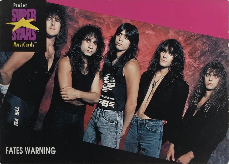 1991 Pro Set SuperStars MusiCards Fates Warning #175 front