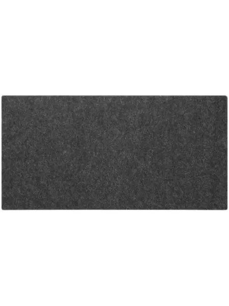 Dark gray felt desk pad, 31.5 by 15.7 inches, photo 1