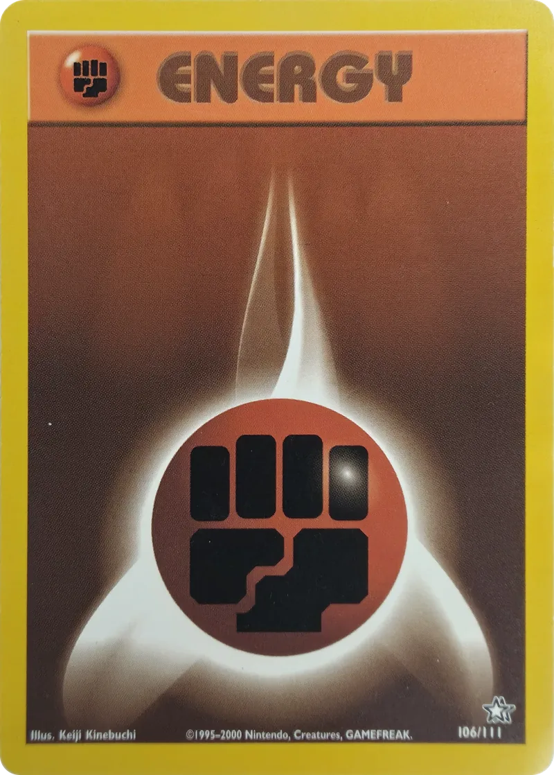 Fighting Energy #106/111, front