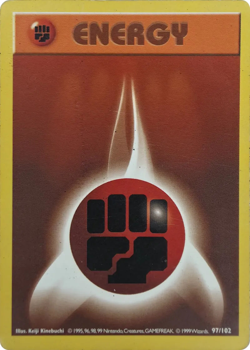 Fighting Energy #97/102, front
