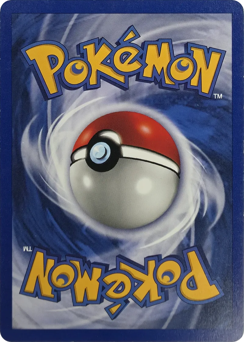 1999 Pokemon Base Set Fighting Energy #97/102 Unlimited, back