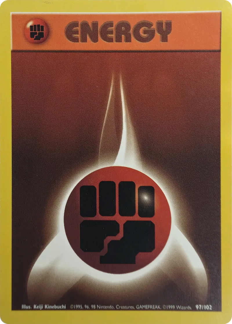 Fighting Energy #97/102, front