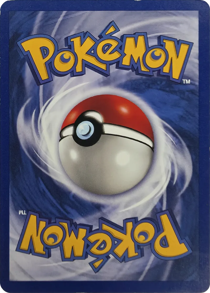 1999 Pokemon Base Set Fighting Energy #97/102 Unlimited, back