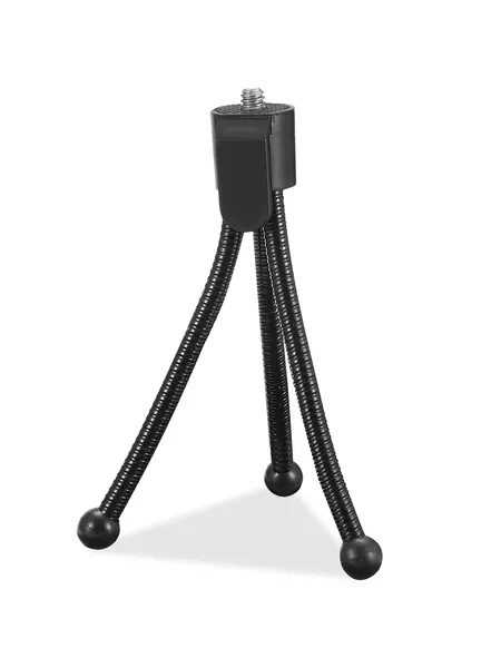 Black flexible mini tripod with bendable legs, photo 4
