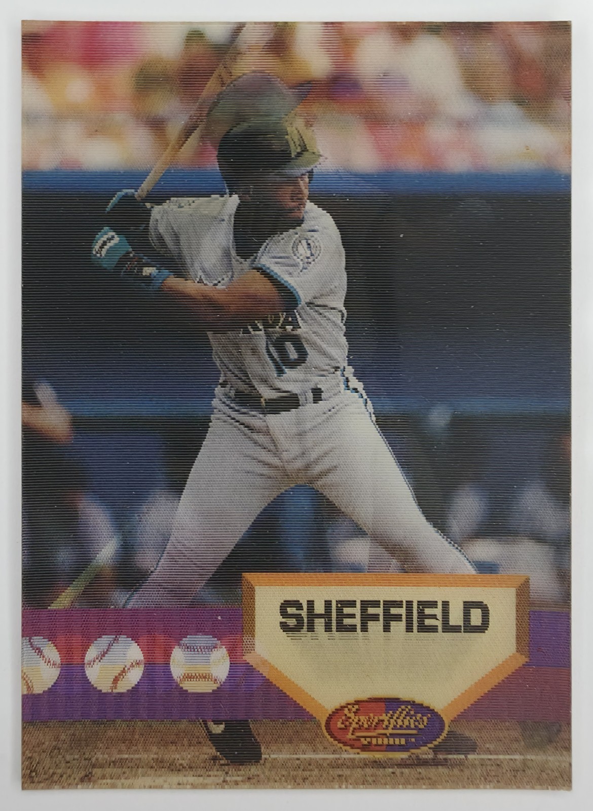 1994 Sportflics 2000 Gary Sheffield #28 Florida Marlins front