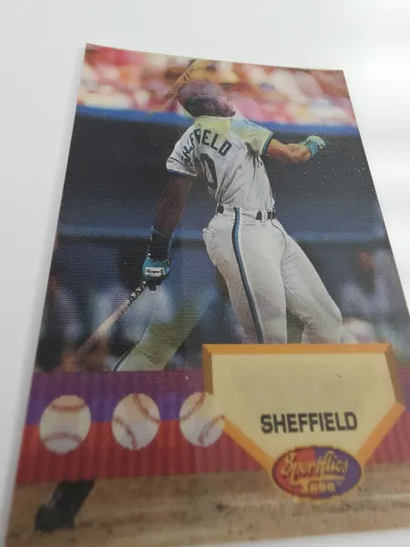 1994 Sportflics 2000 Gary Sheffield #28 Florida Marlins photo 3