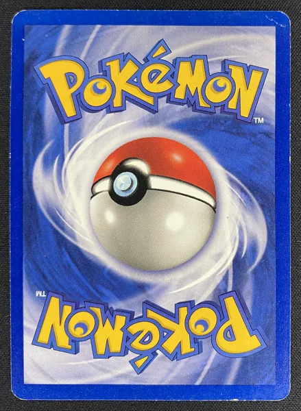 1999 Pokemon Fossil Gastly #33/62 Uncommon back