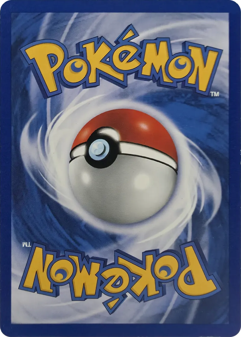 2000 Pokemon Gym Challenge Giovanni #104/132 Unlimited Rare, back