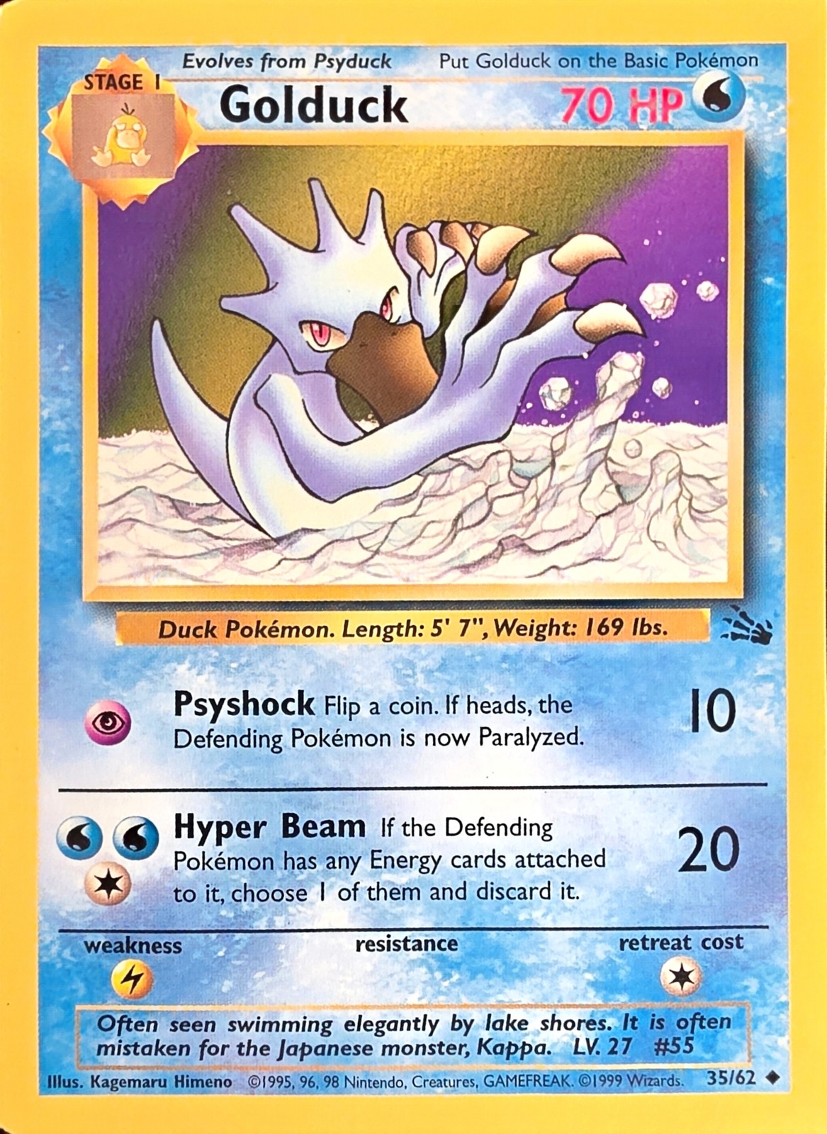 Golduck front