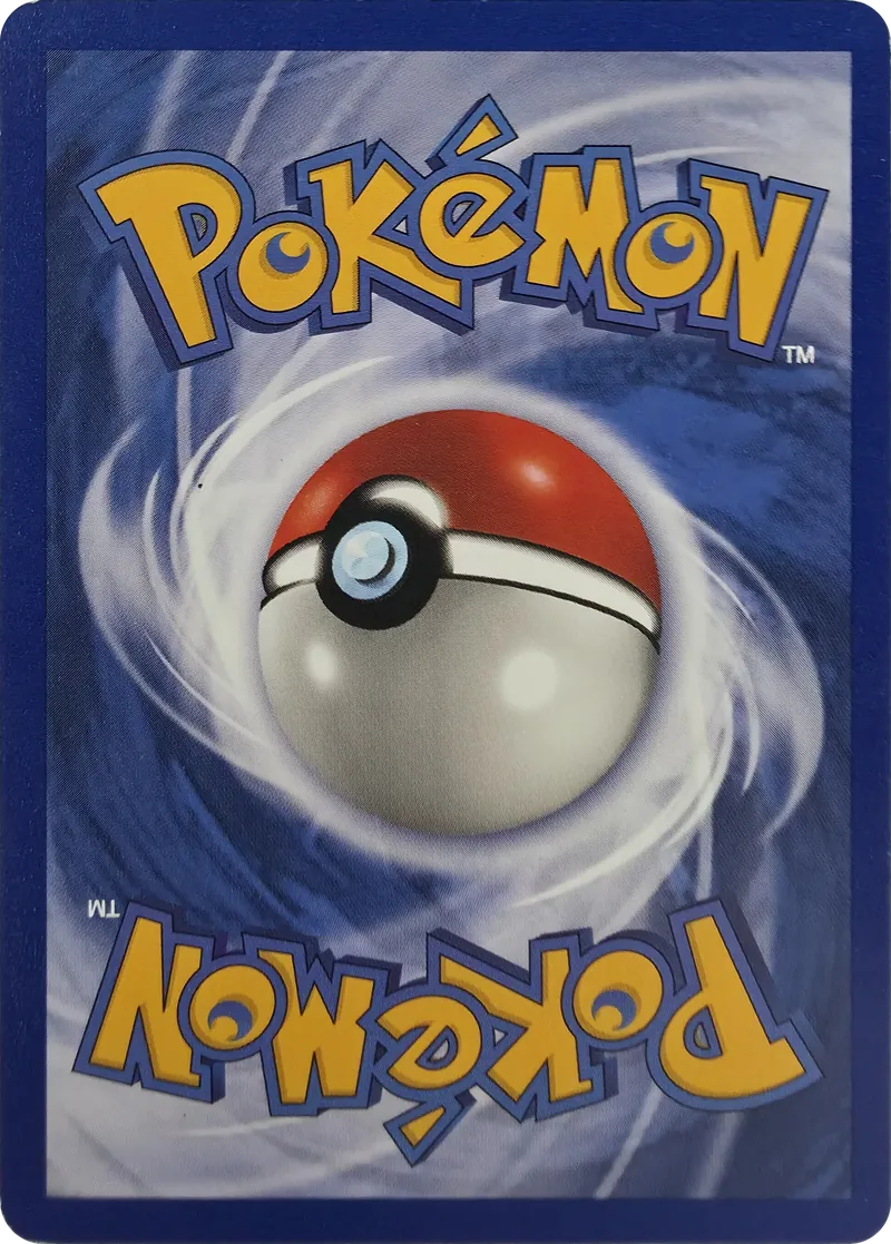 1999 Pokemon Fossil Golduck #35/62 Unlimited Uncommon, back