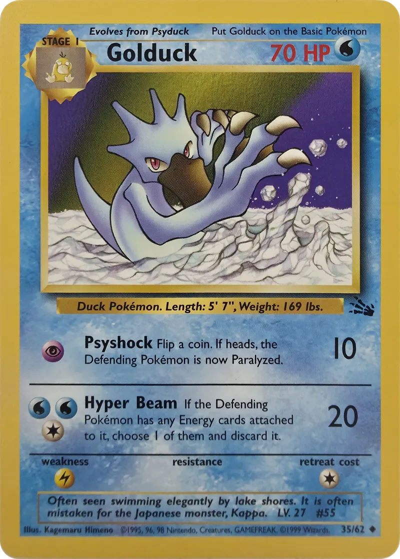 Golduck front