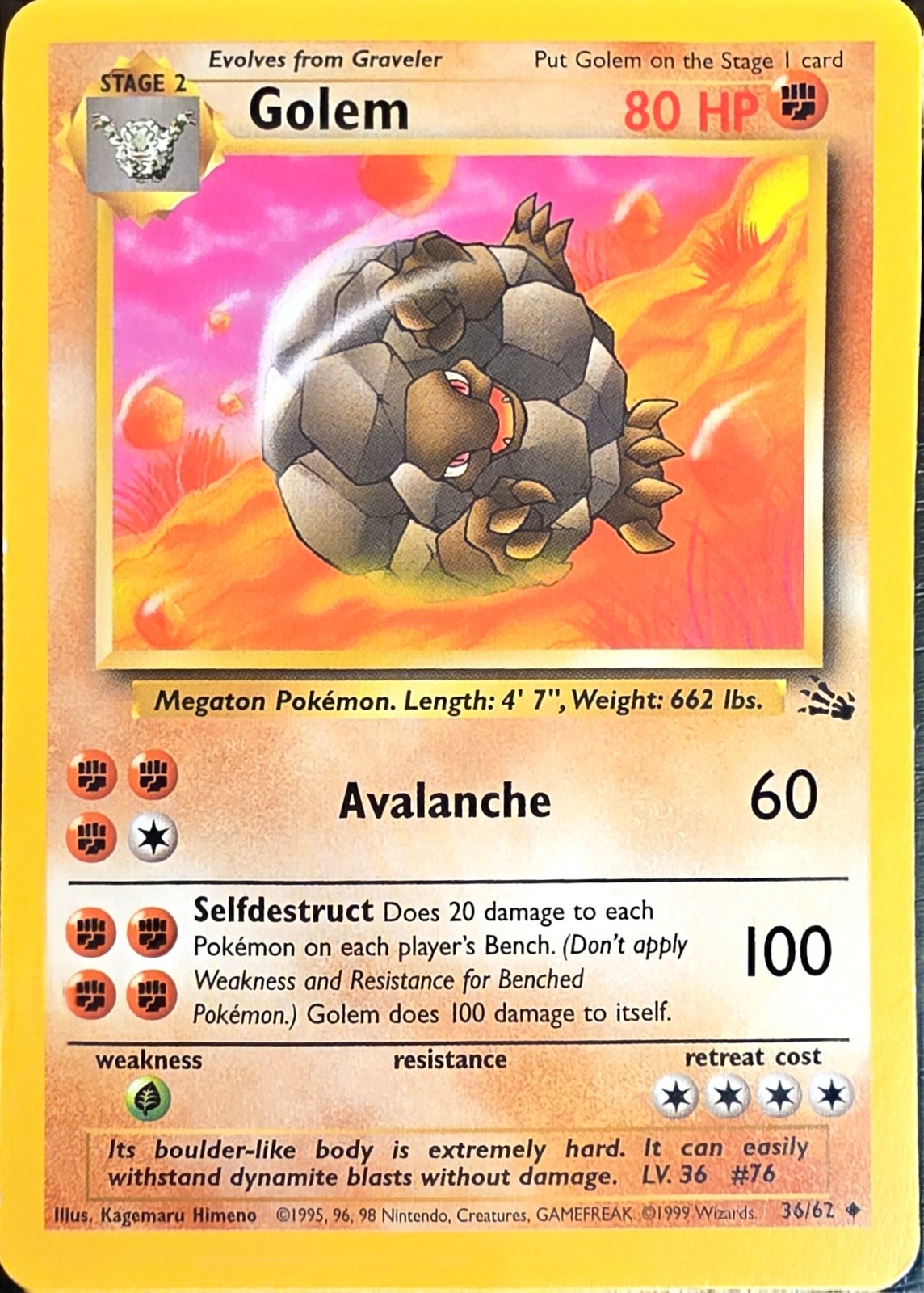 Golem front