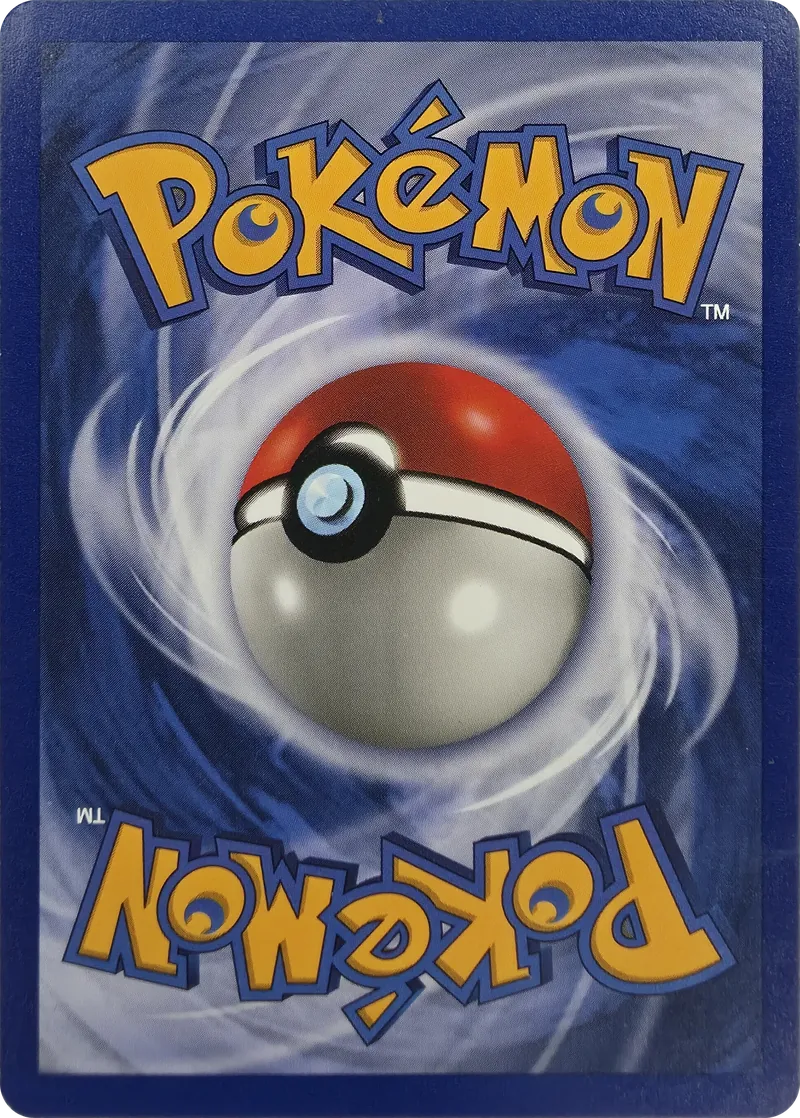 1999 Pokemon Base Set Grass Energy #99/102 Unlimited, back