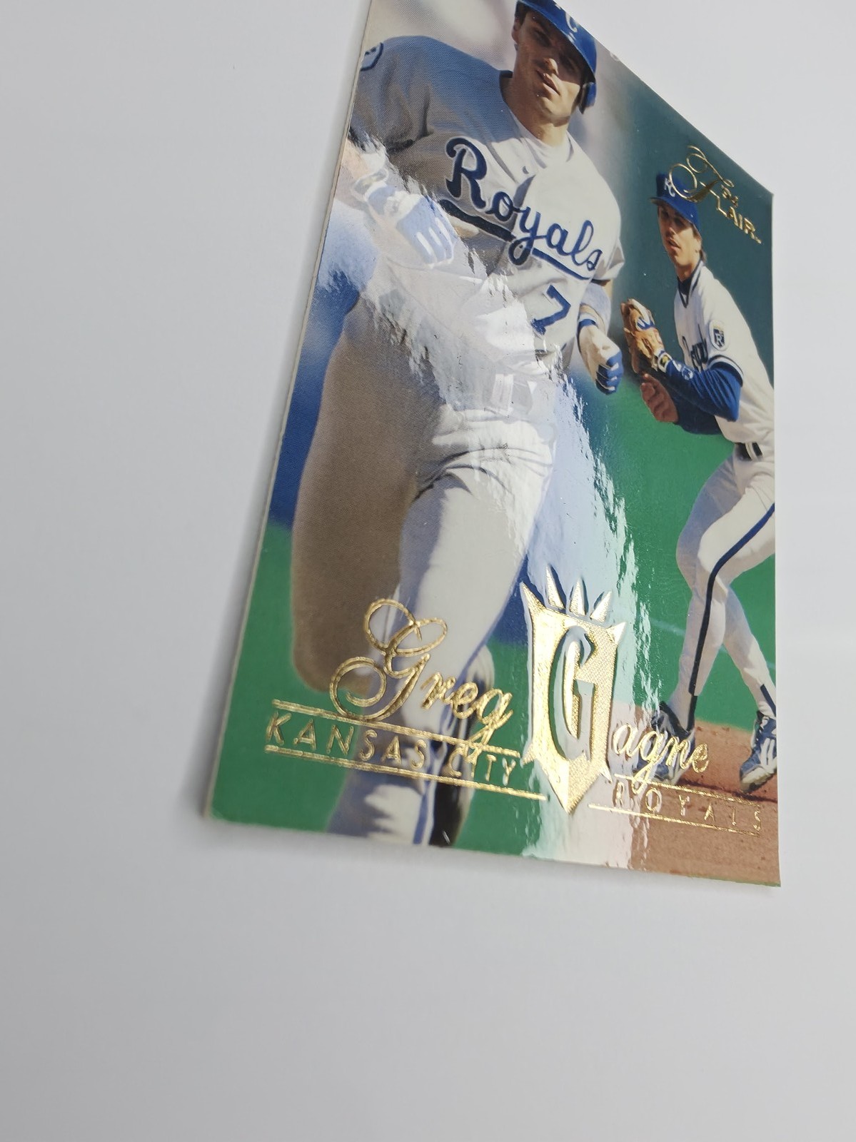 1994 Flair Greg Gagne #57 Kansas City Royals photo 3
