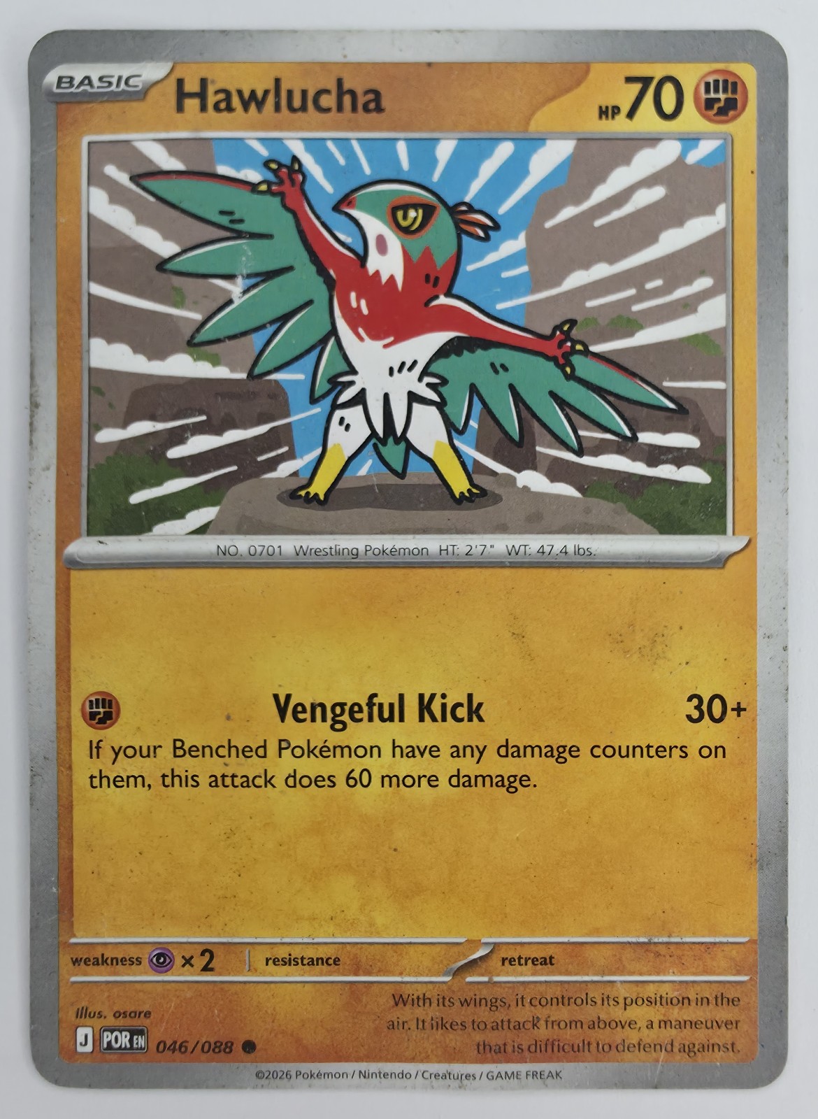 Hawlucha front