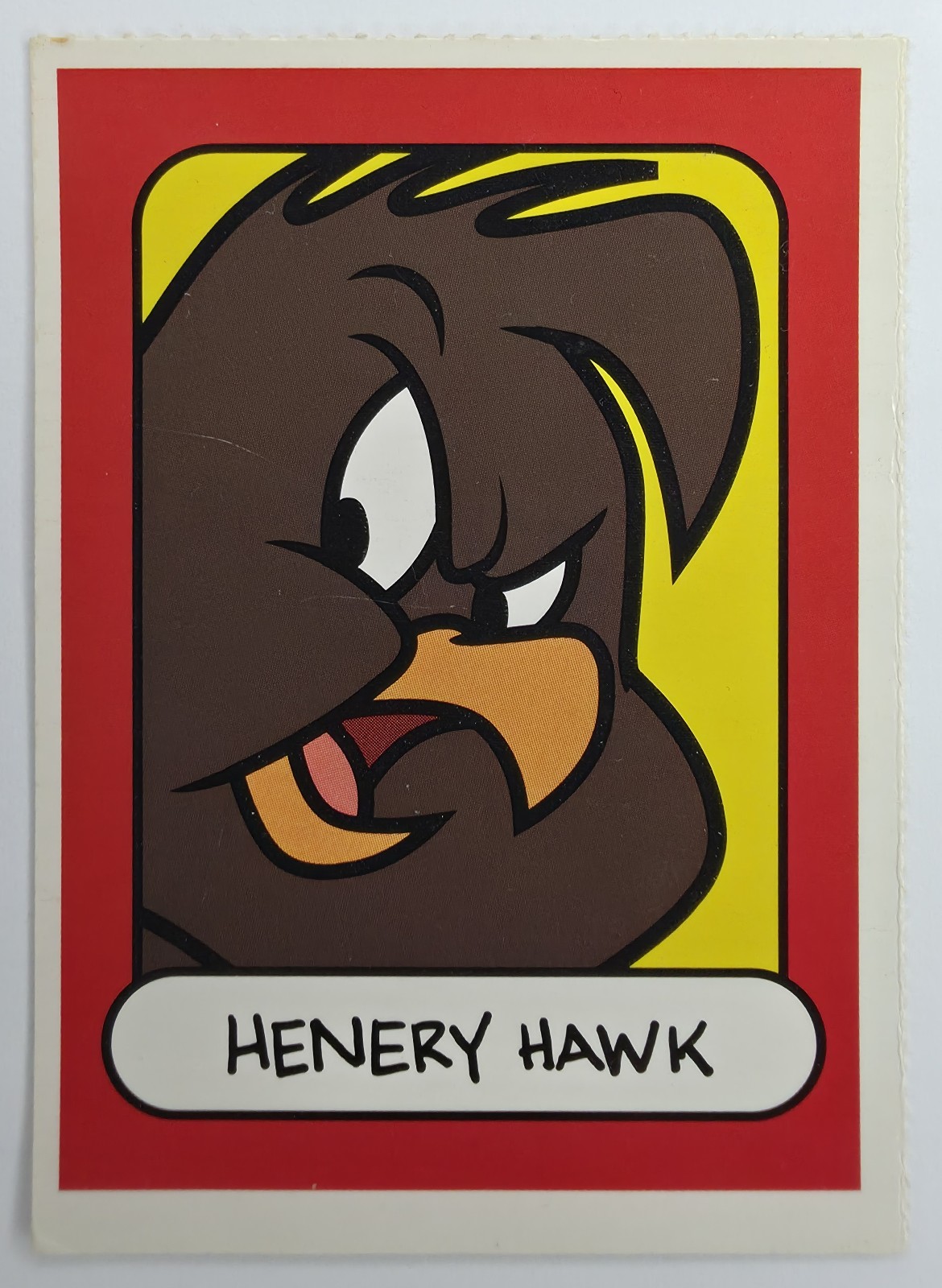 Henery Hawk 'Toon In To School card front