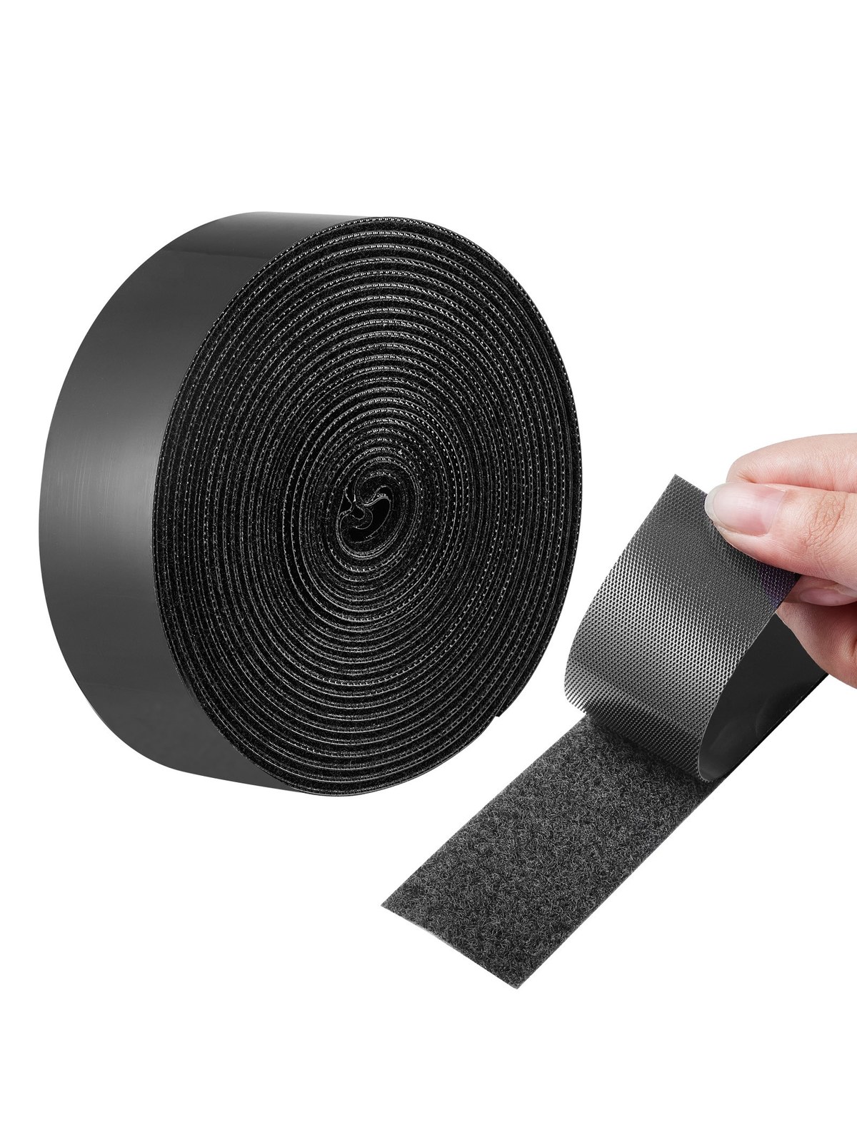 Hook and Loop Cable Strap Roll, 16 Ft x 1.5 In, Cut to Size, photo 2