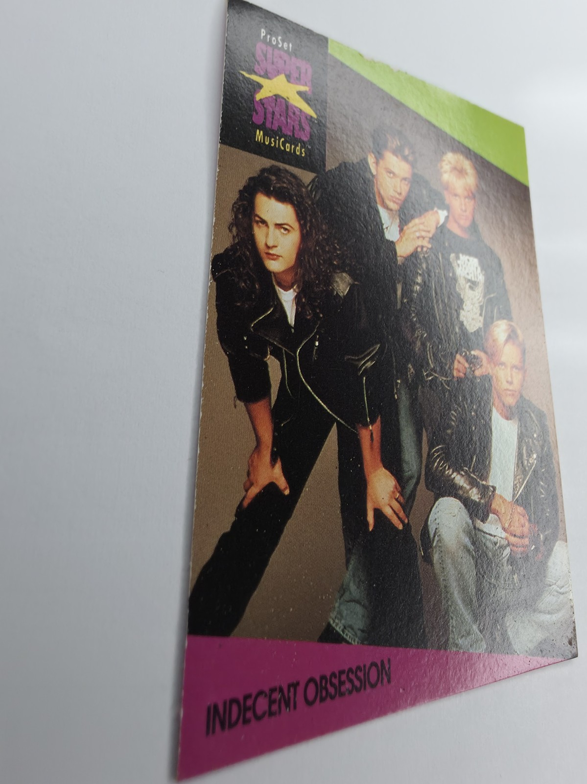 1991 Pro Set SuperStars MusiCards Indecent Obsession #53 photo 3