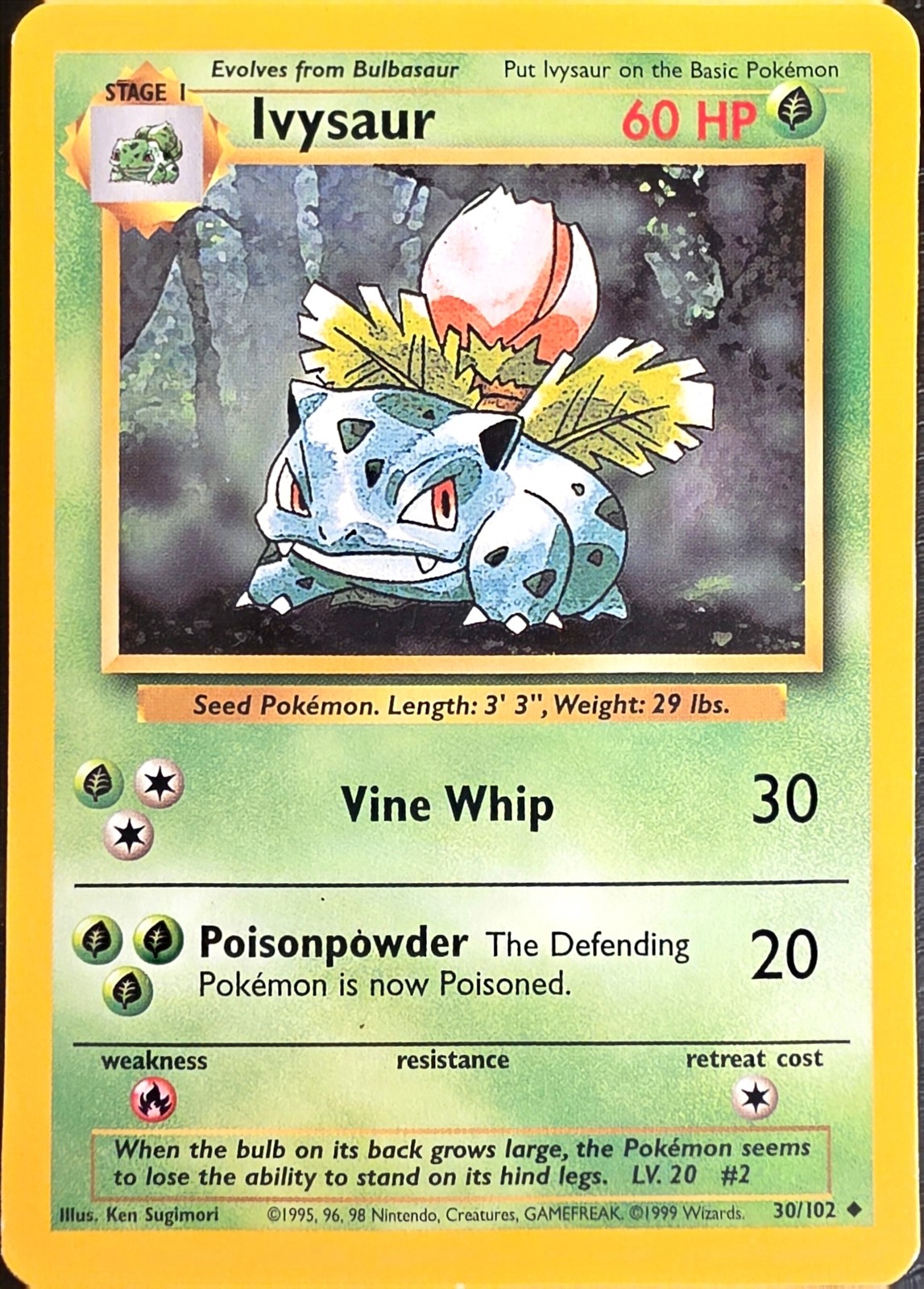Ivysaur front