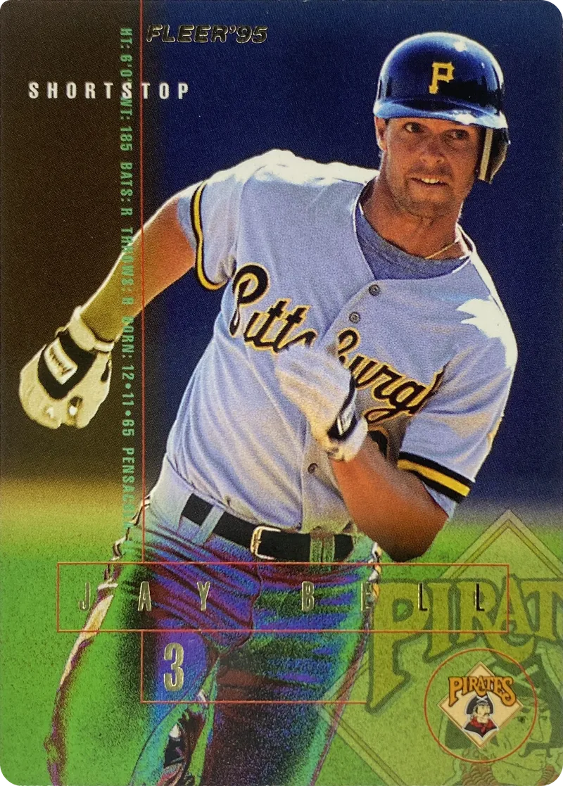 1995 Fleer Jay Bell #472 Pittsburgh Pirates front