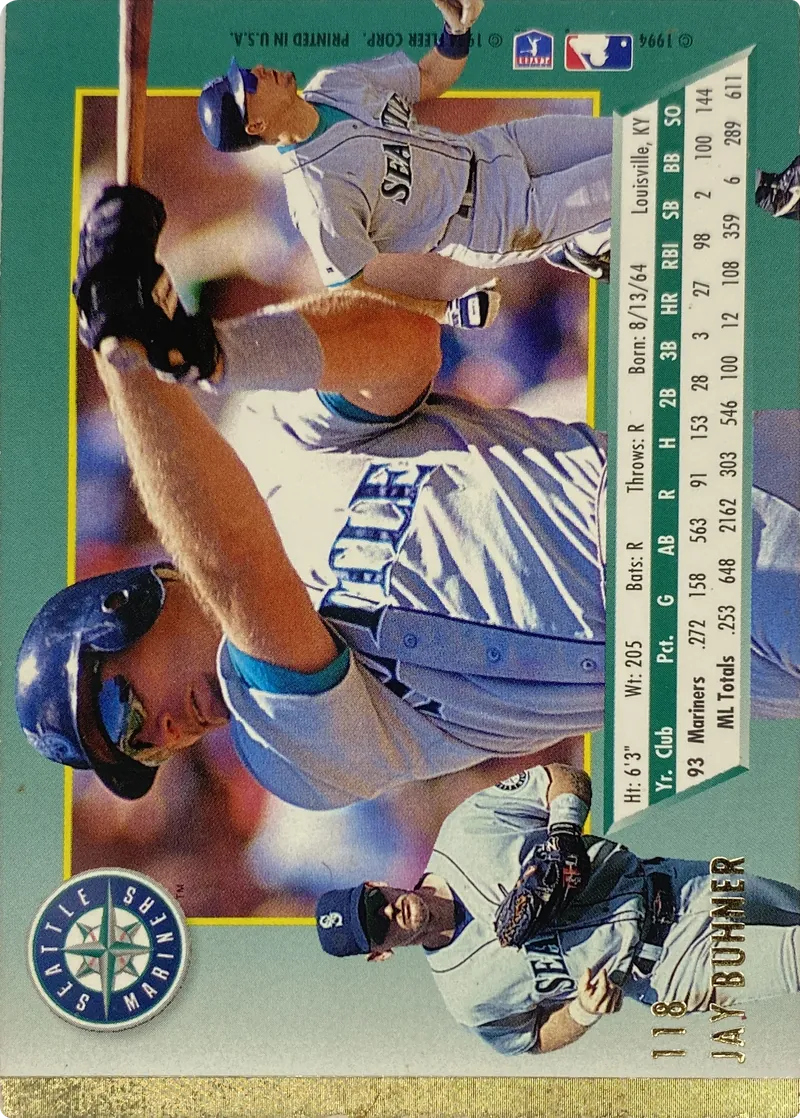 Jay Buhner #118, back