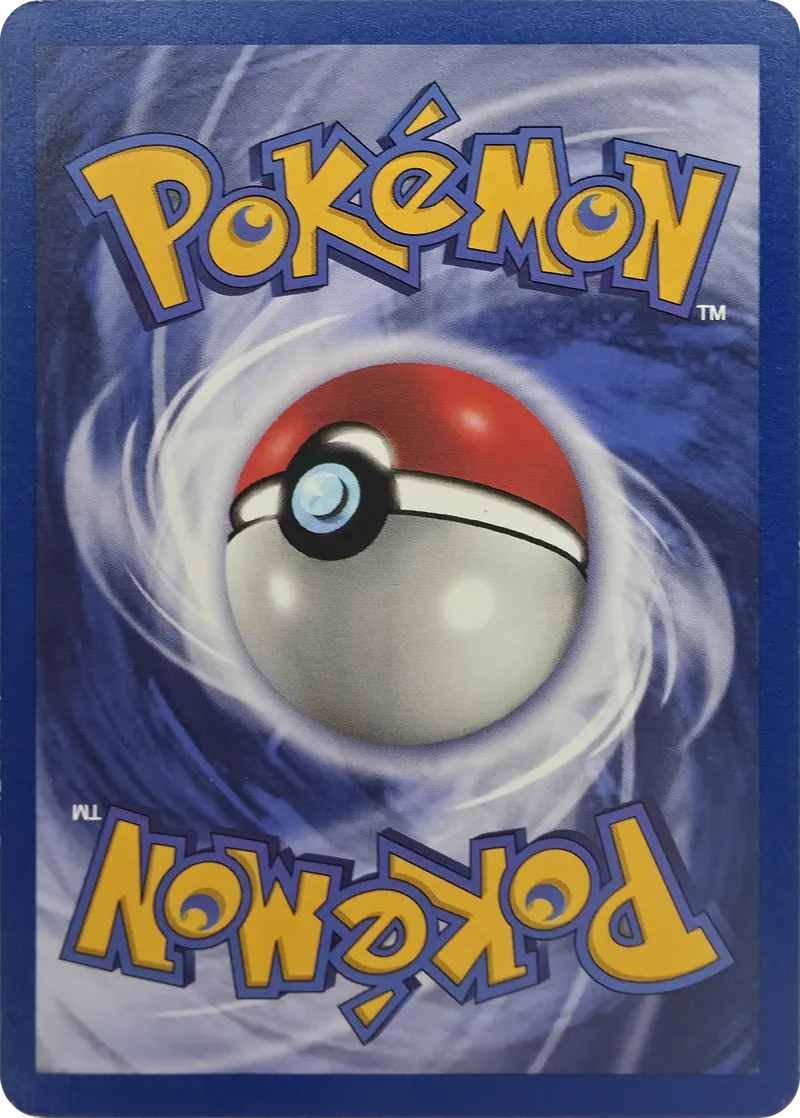 1999 Pokemon Jungle Jigglypuff #54/64 Unlimited Common, back