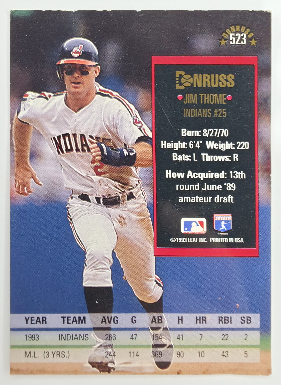 Jim Thome back