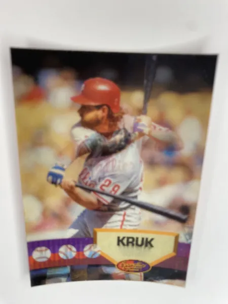 1994 Sportflics 2000 John Kruk #101 Philadelphia Phillies photo 3