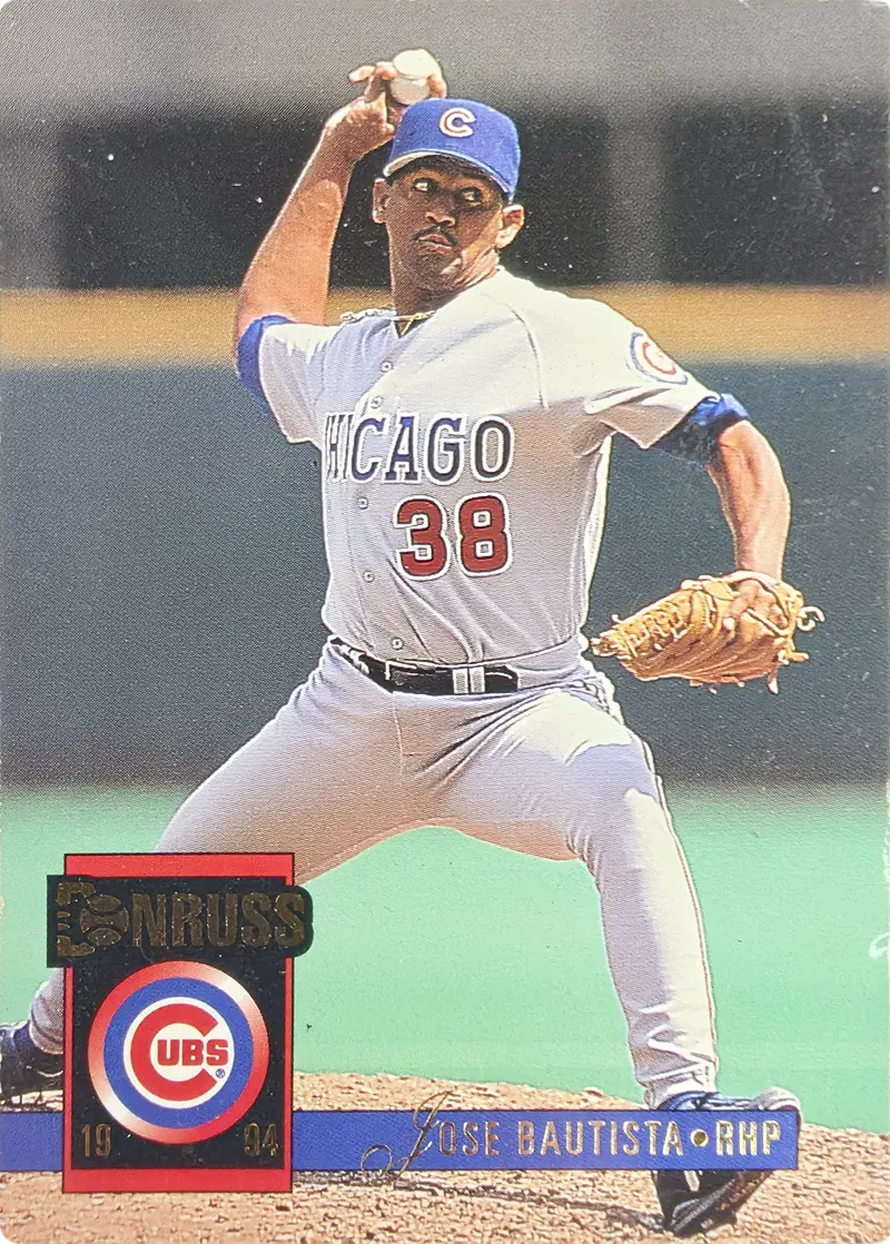 1994 Donruss Jose Bautista #458 Chicago Cubs, front