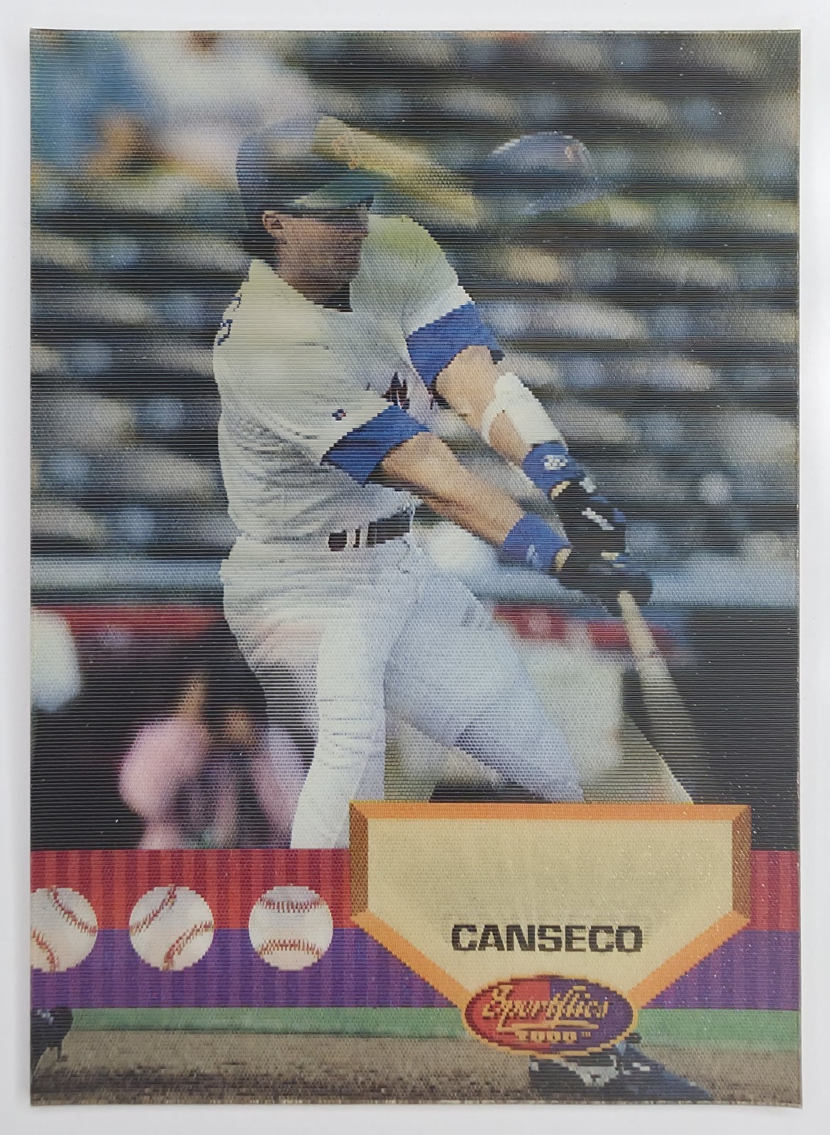 1994 Sportflics 2000 Jose Canseco #141 Texas Rangers front