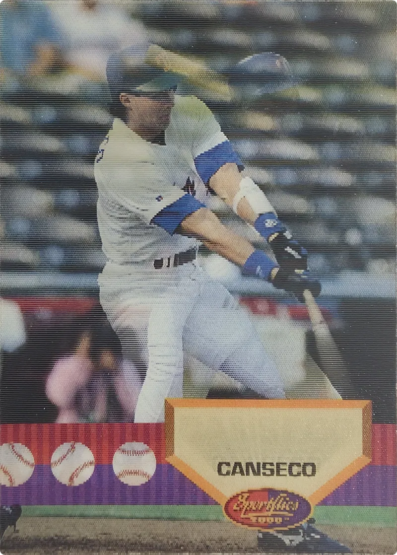 1994 Sportflics 2000 Jose Canseco #141 Texas Rangers front