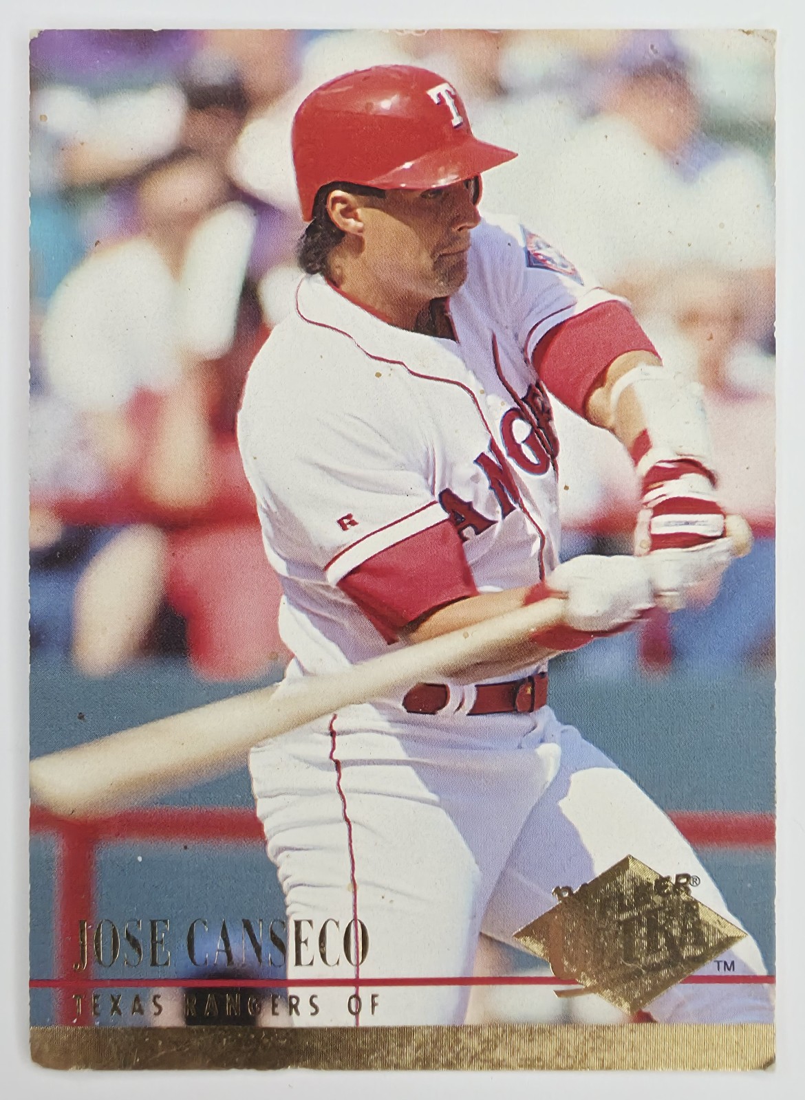 1994 Fleer Ultra Jose Canseco #428 Texas Rangers front