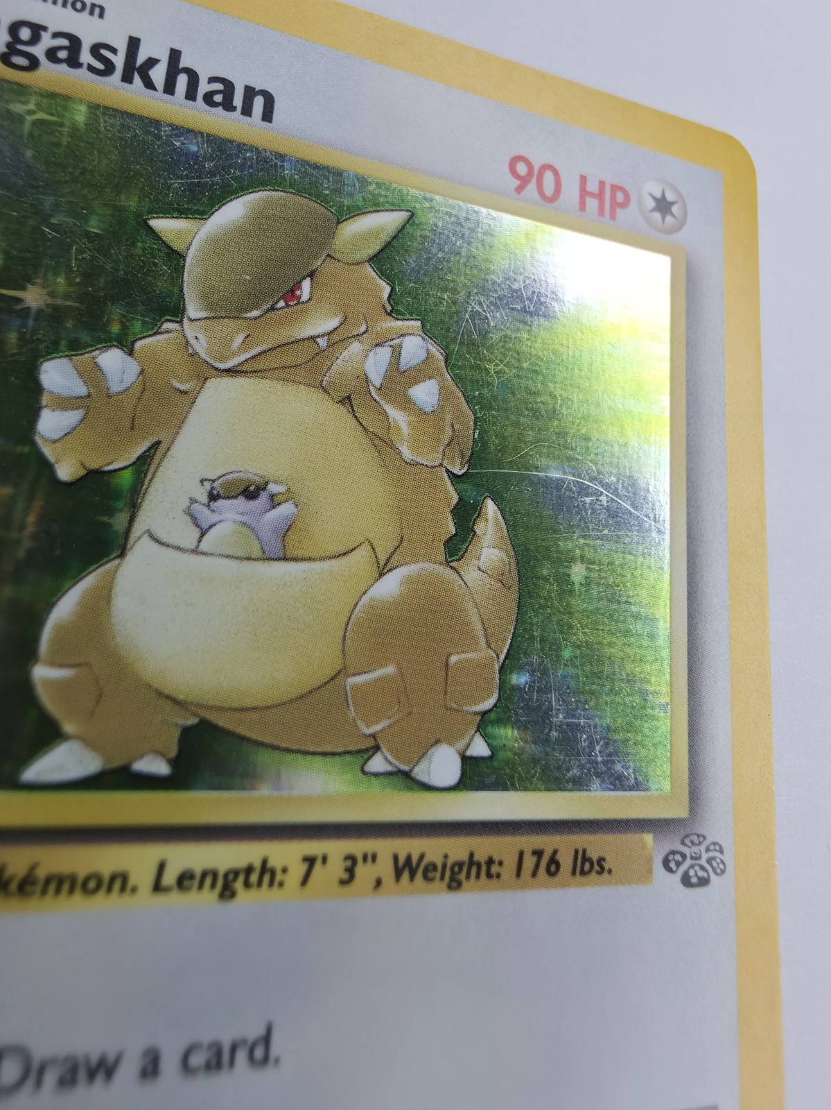 1999 Pokemon Jungle Kangaskhan #5/64 Unlimited Holo Rare photo 4