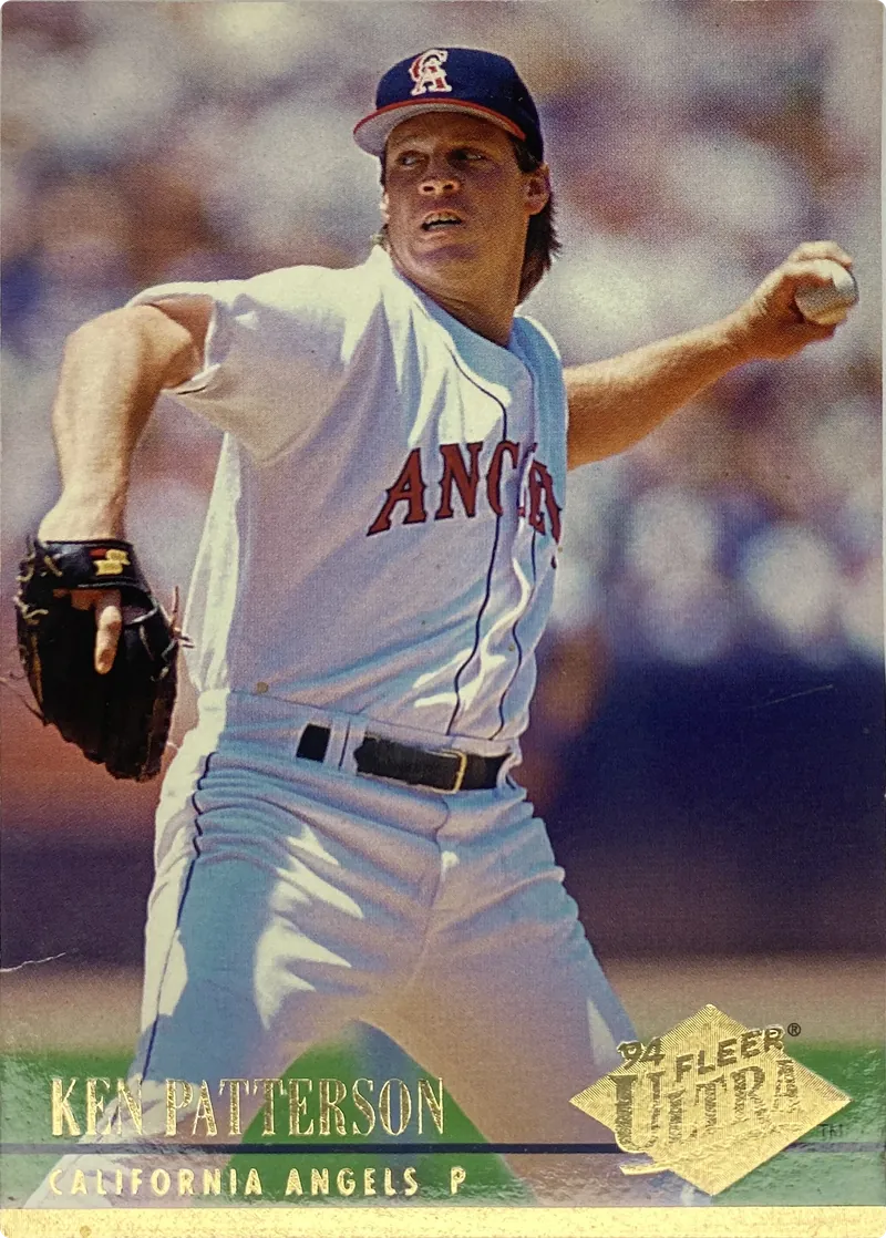 1994 Fleer Ultra Ken Patterson #25 California Angels front