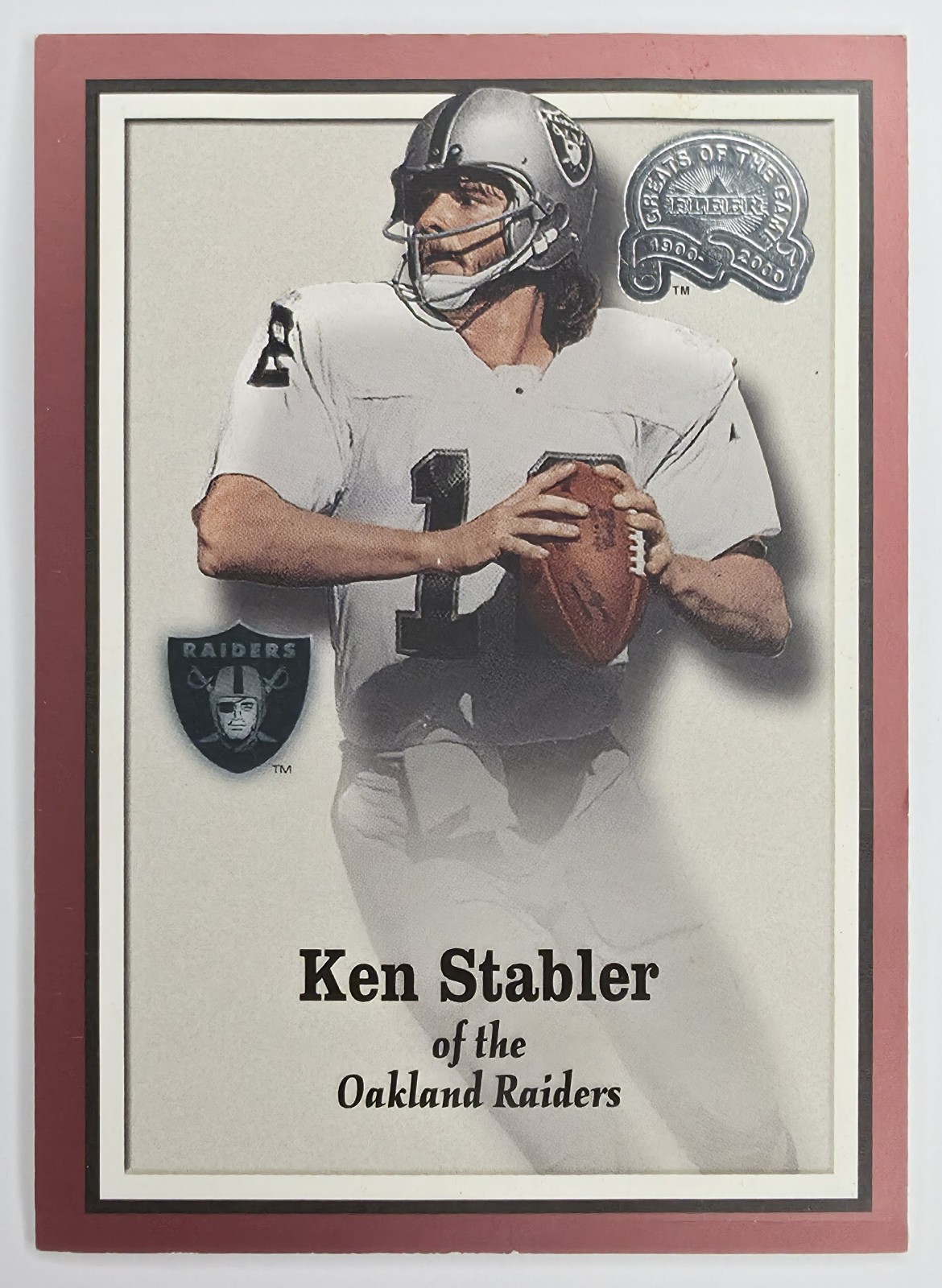 Ken Stabler front